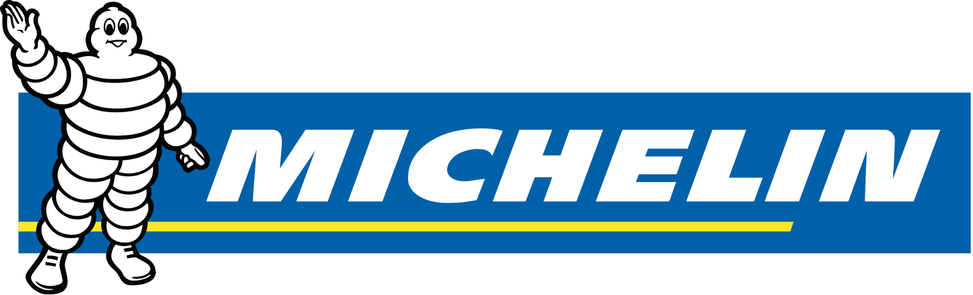 Пример начертания шрифта Michelin