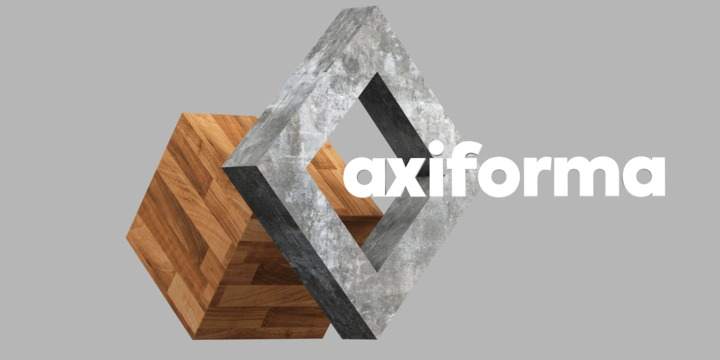 Пример начертания шрифта Axiforma