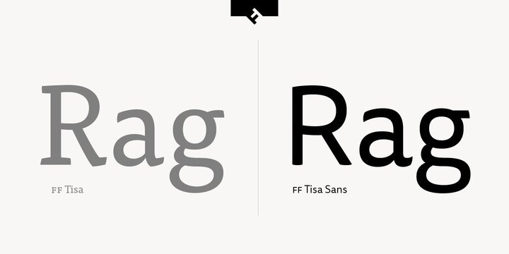 Пример начертания шрифта FF Tisa Sans Pro