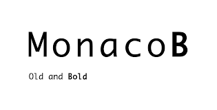 Пример начертания шрифта Monaco