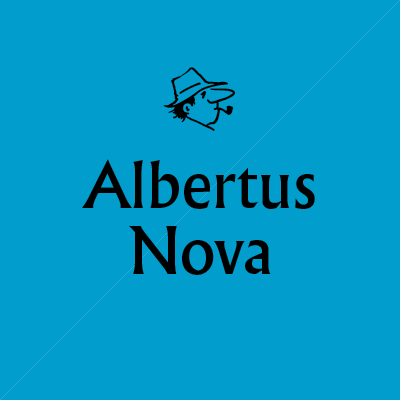 Пример начертания шрифта Albertus Nova